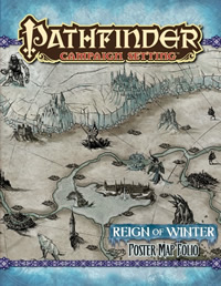 [PZO9260] Pathfinder Campaign Setting Reign of Winter Poster Map Folio